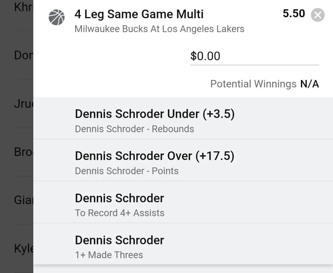 Schroder 1.5 units. Take odds over $4