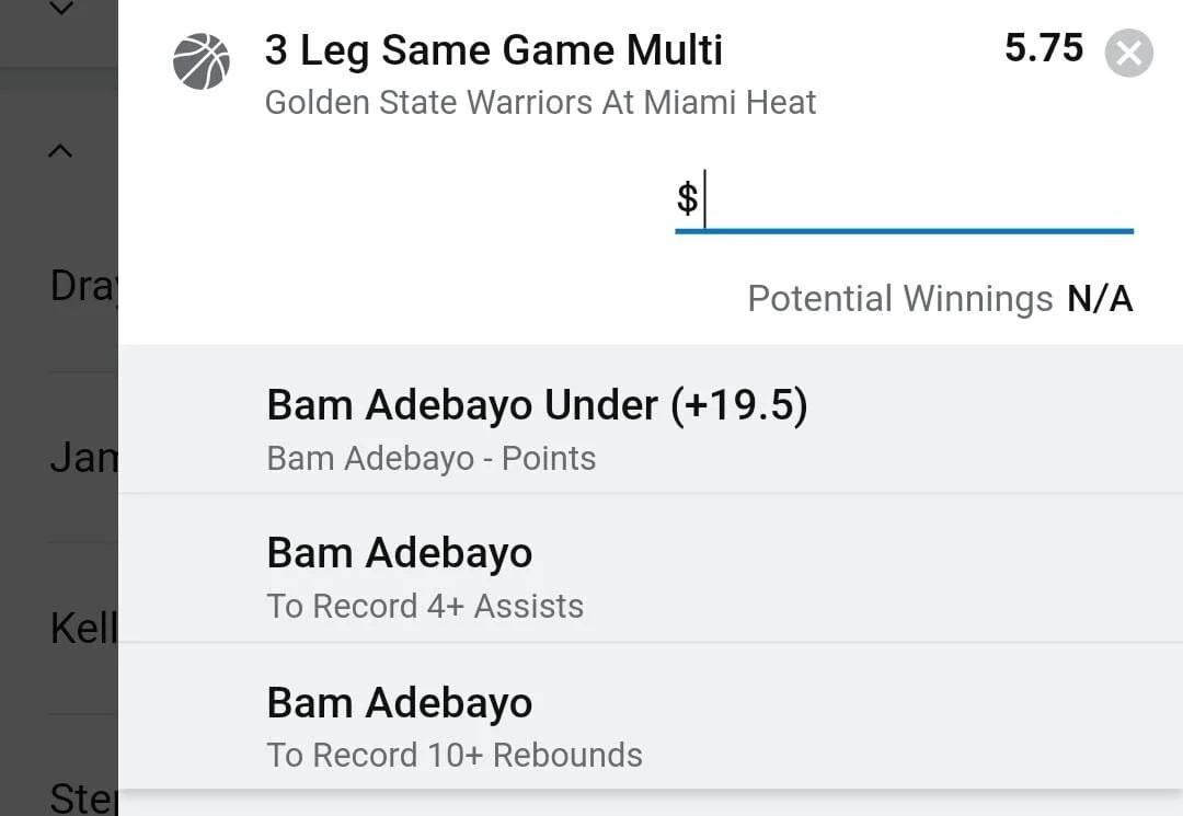 Bam 1.5 units. Take odds over $4