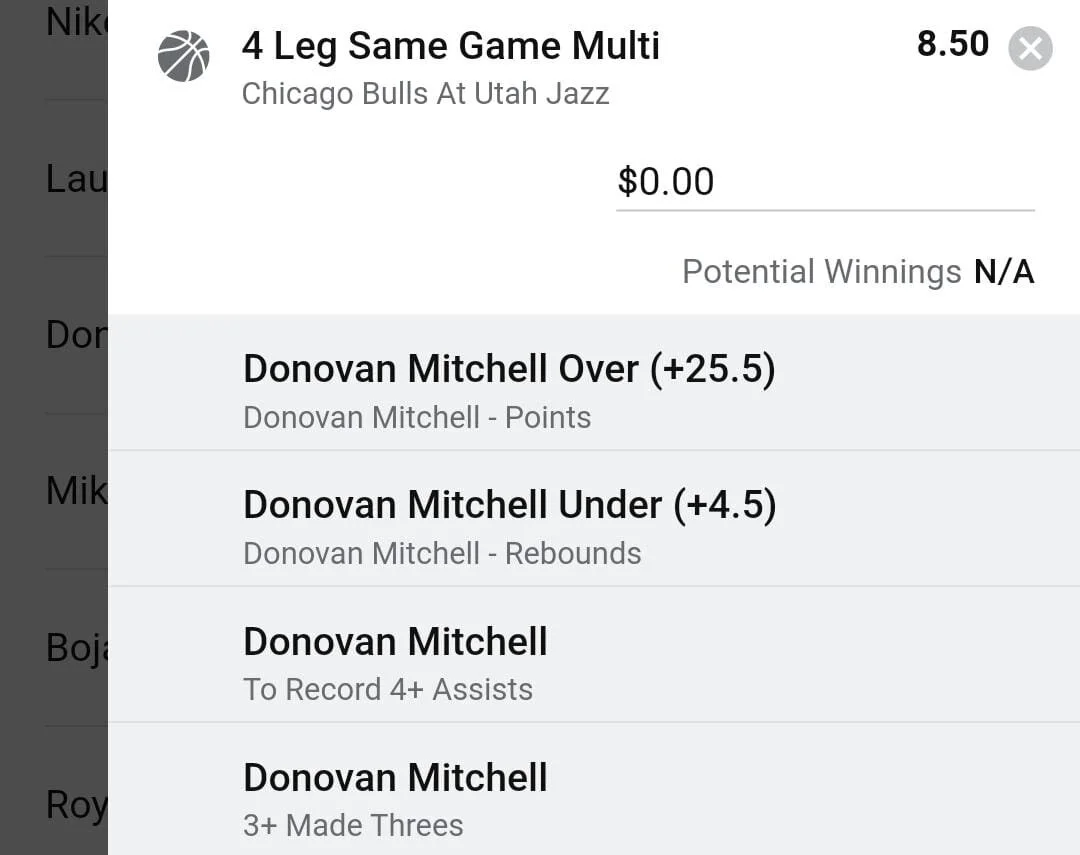 Mitchell 1 unit. Take odds over $7