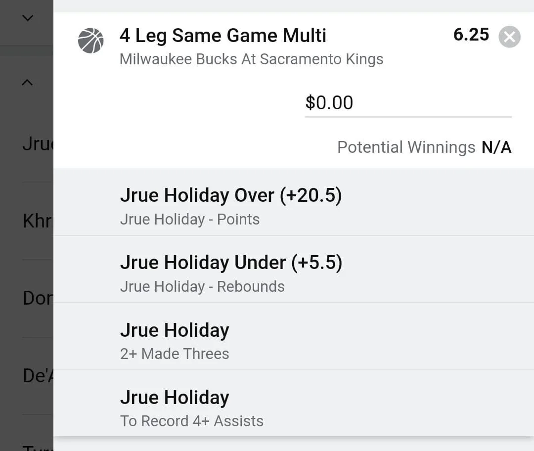 Holiday 1.5 units. Take odds over $5