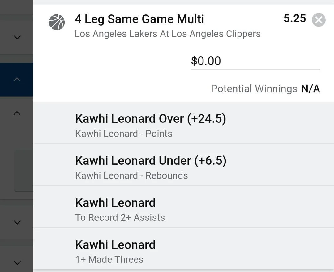 Kawhi 1.5 units. Take odds over $4