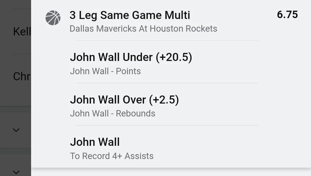 John Wall 1.5 units. IMPORTANT NOTE if the rebounds line moves to 3.5 take under 3.5 rebounds in the bet.