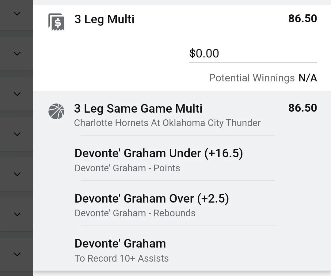 Graham 0.5 units. Take odds over $50