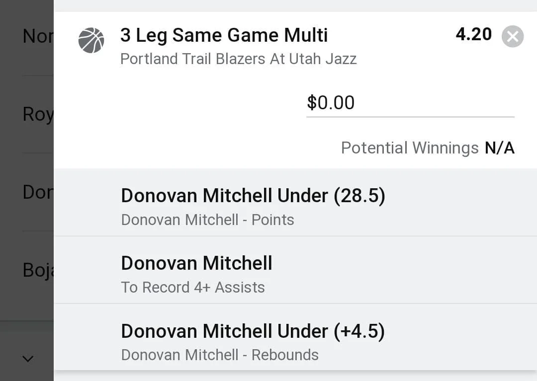 Mitchell 2 units. Take odds over $3