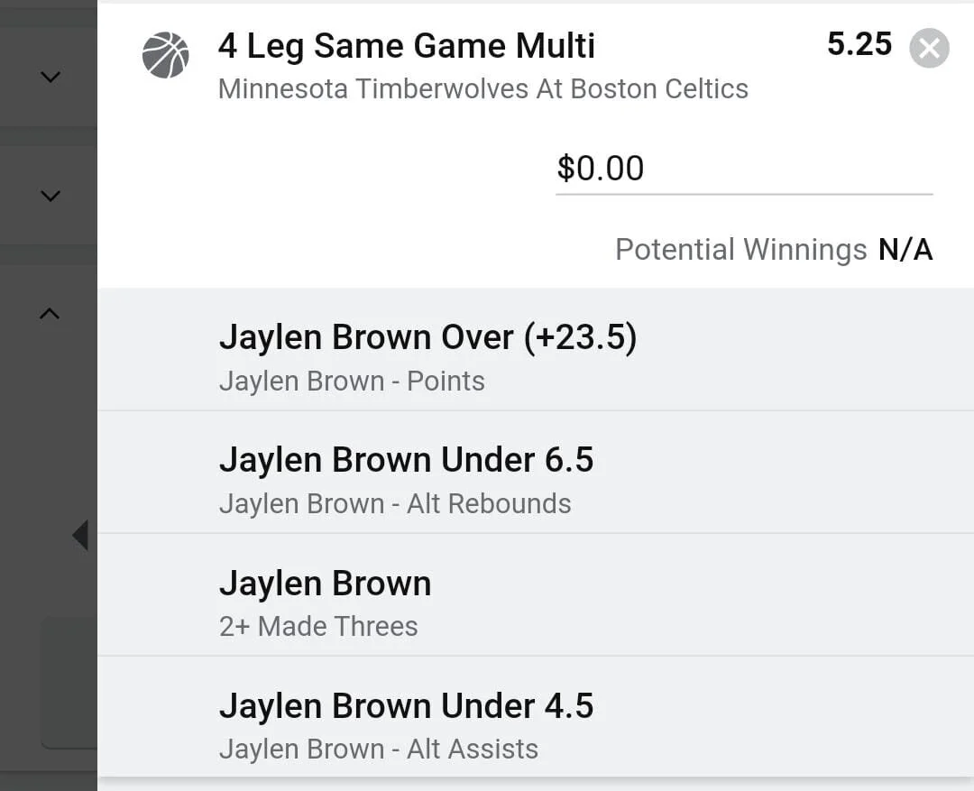 JB, 1.5 Units, Min Odds $4.30