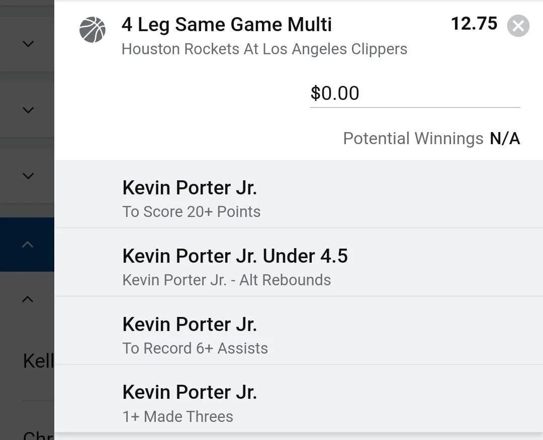 KPJ, 2 Units, Min Odds $6.40