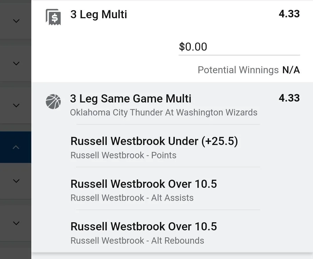 BEST BET. Westbrook, Stake 3 units. Accept odds over $3.00.  Russell Westbrook has hit this line 9 times in his last 11 games, on his career he's a triple double machine and he's on a tear as of late I don't see any reason it stops today against the…