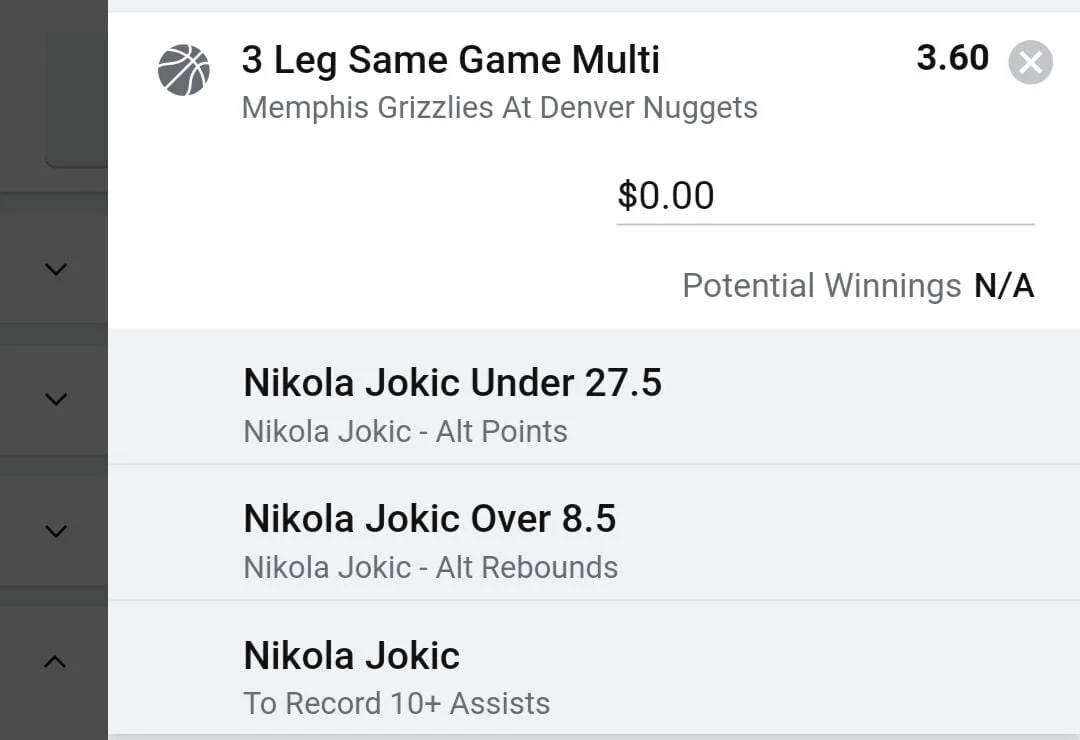 Jokic, Stake 2 units.  Accept odds over $3