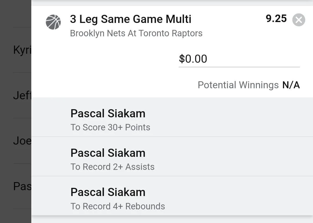 Pascal, Stake 1 unit. Accept odds over $8.00+