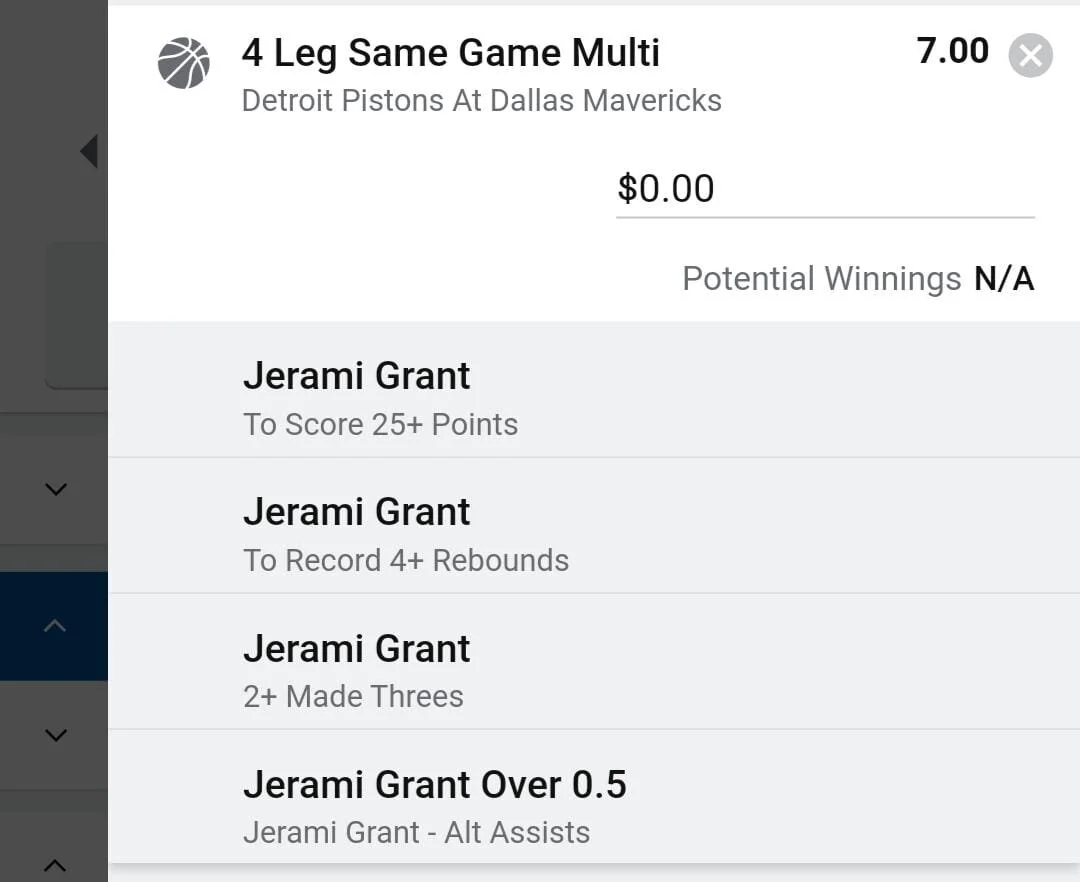 BEST BET. Jerami has hit this line 16 games on the season. He has struggled post All Star Game with injury and Pistons tanking issues. However I see this as a good spot vs the Mavericks opposing PF contribute about 22.5ppg and Jerami is easily the b…