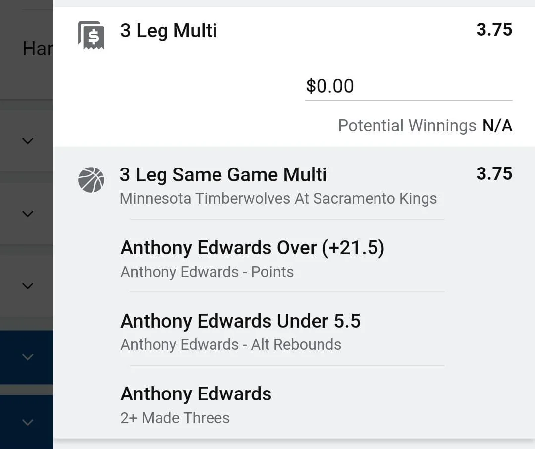 BEST BETSame scenario as yesterday. Edwards role is as a scorer and he's good at it. Lining up against the lacklustre Kings I see this as a good spot for Anthony.Edwards, Stake 3 units. Accept odds over $2.50+