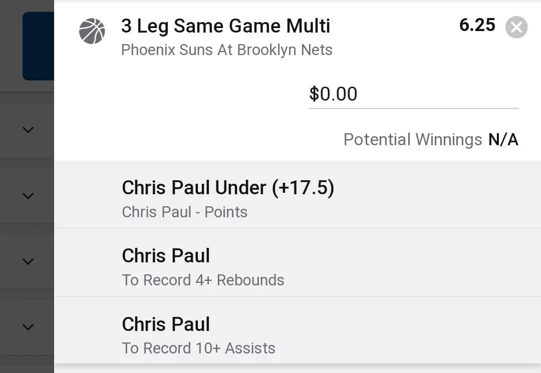 Chris Paul 1.5 units. Take odds over $5