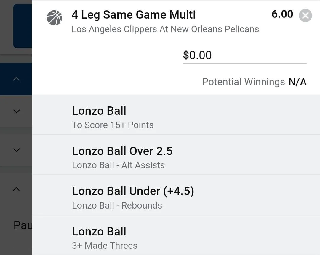 Ball 1.5 units. Take odds over $5
