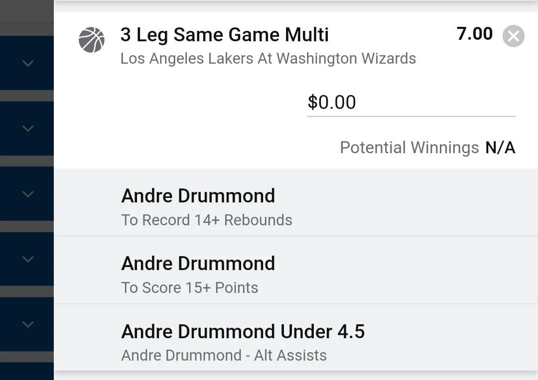 Drummond 1.5 units. Take odds over $5.5