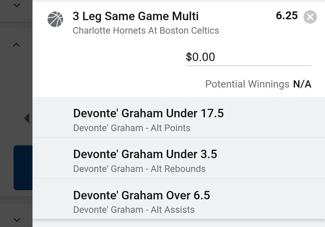 Graham 1.5 units. Take odds over $5