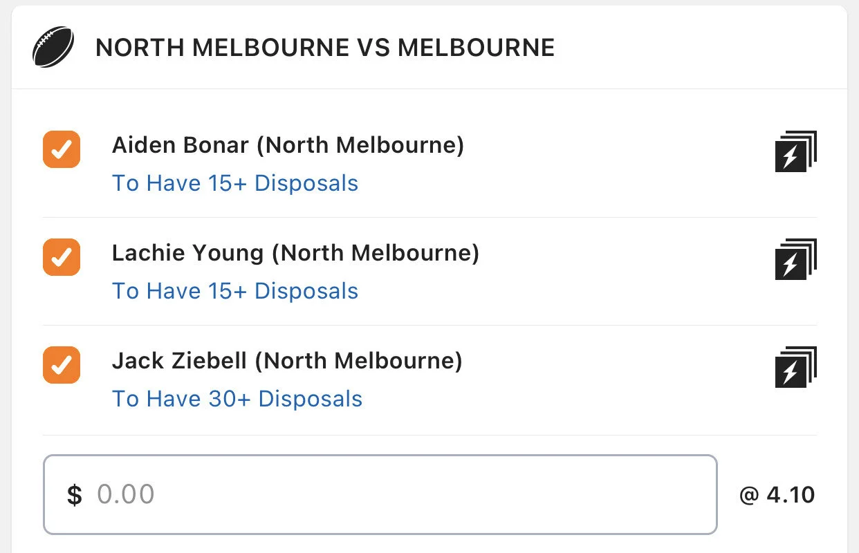 Norf SGM - Stake 2 units, Minimum Odds 3.5, Lads/Neds