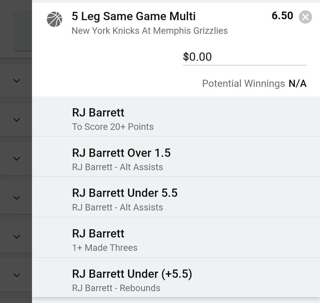 RJ 1.5 units. Take odds over $5