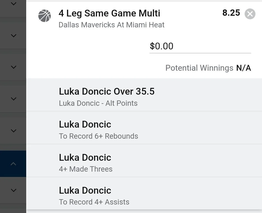 Luka 1.5 units take odds over $6
