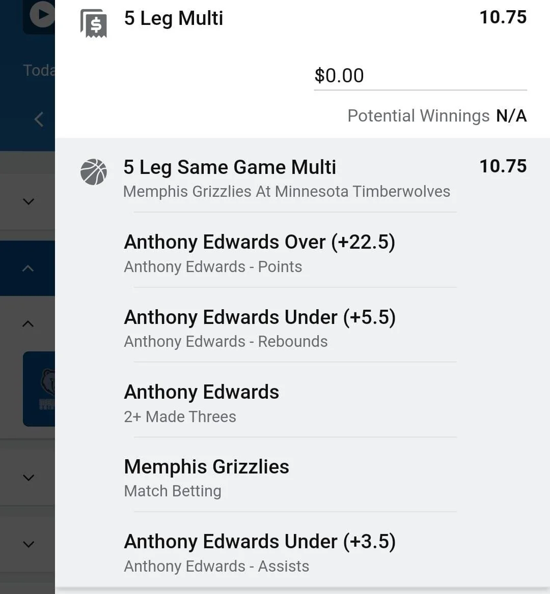 Edwards 1.5 units. Take odds over $7