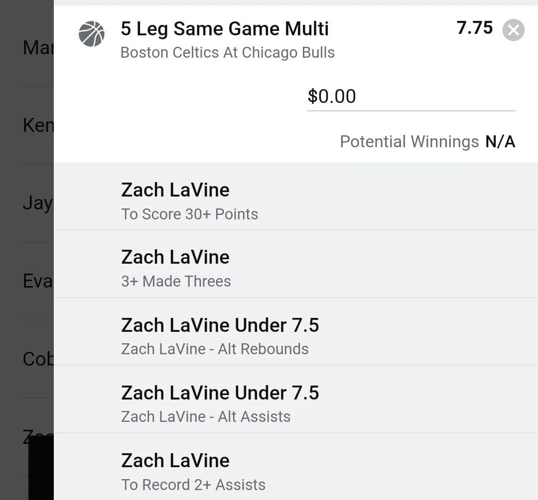 LaVine 1.5 units. Take odds over $6