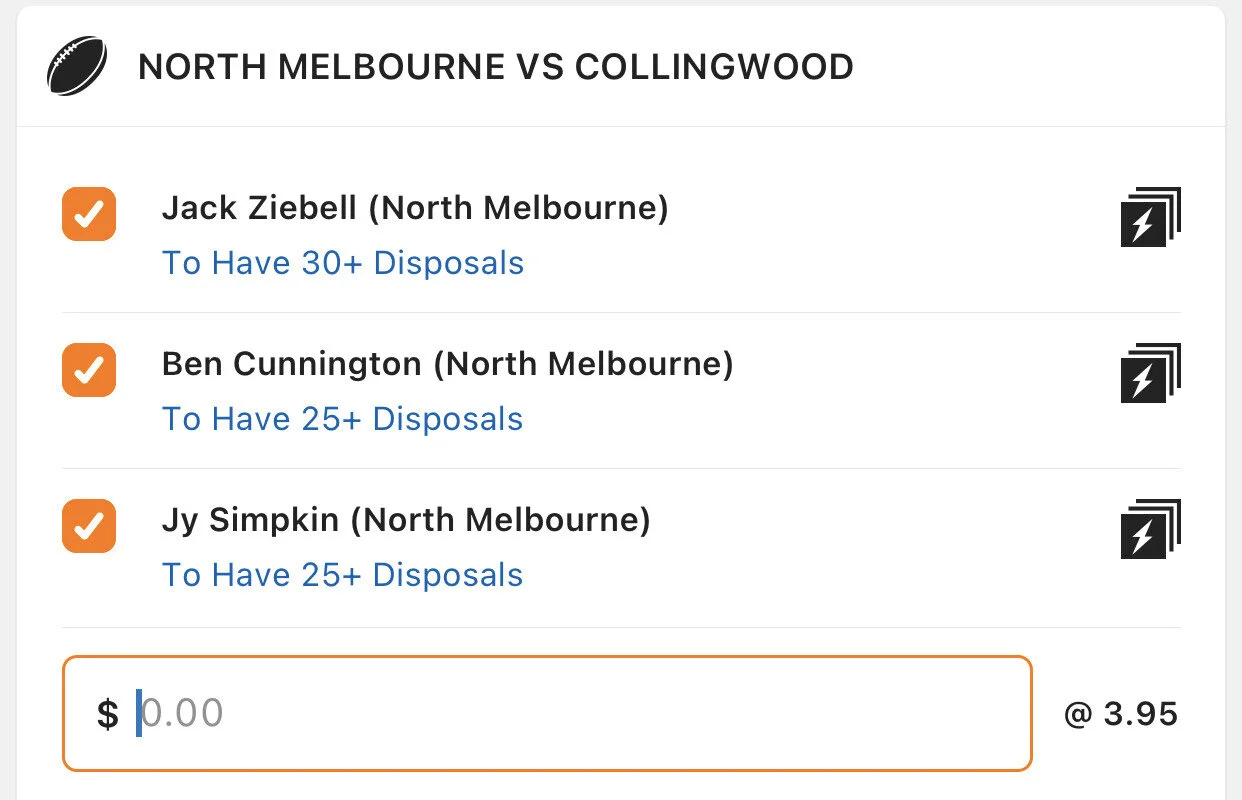 Kangas SGM - Stake 2.5 Units, Minimum Odds 3.3, Lads/Neds.