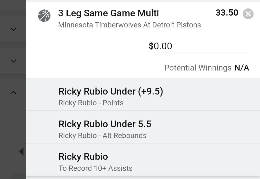 Rubio 1 unit. Take odds over $20
