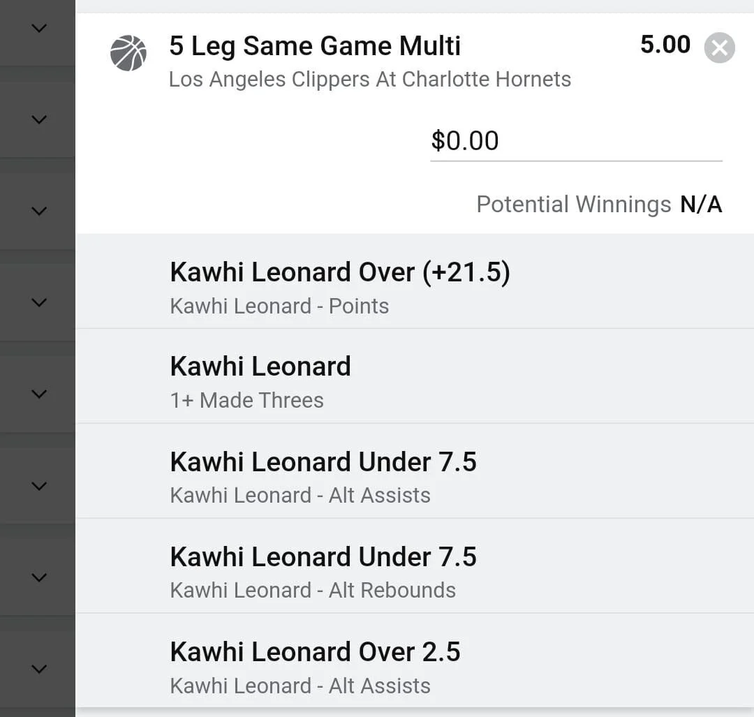Kawhi 2 units. Take odds over $4