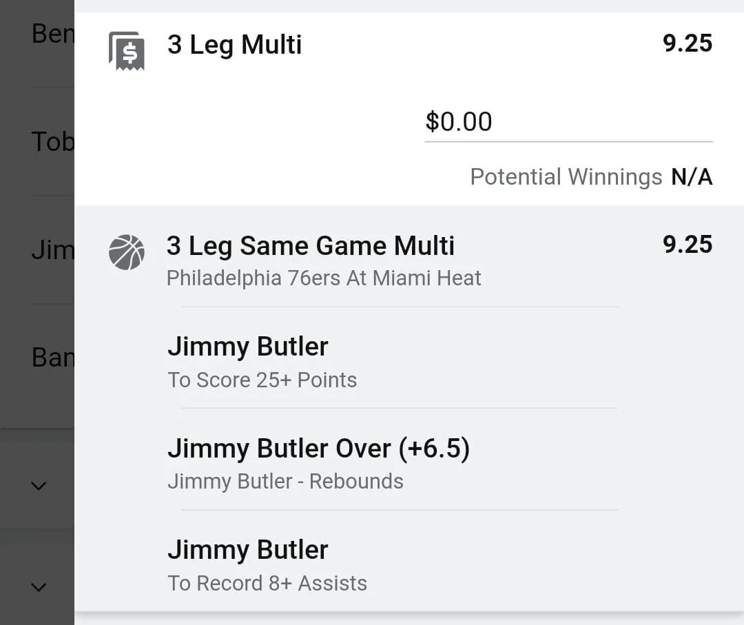 Jimmy Butler 1.5 units. Take odds over $8