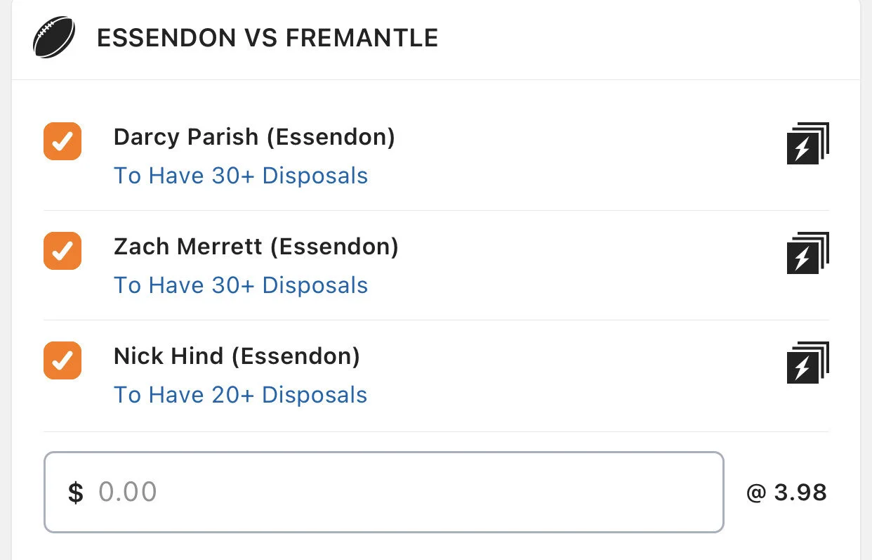 Dons SGM - Stake 1.5 Units, Minimum Odds 3.40, Lads/Neds