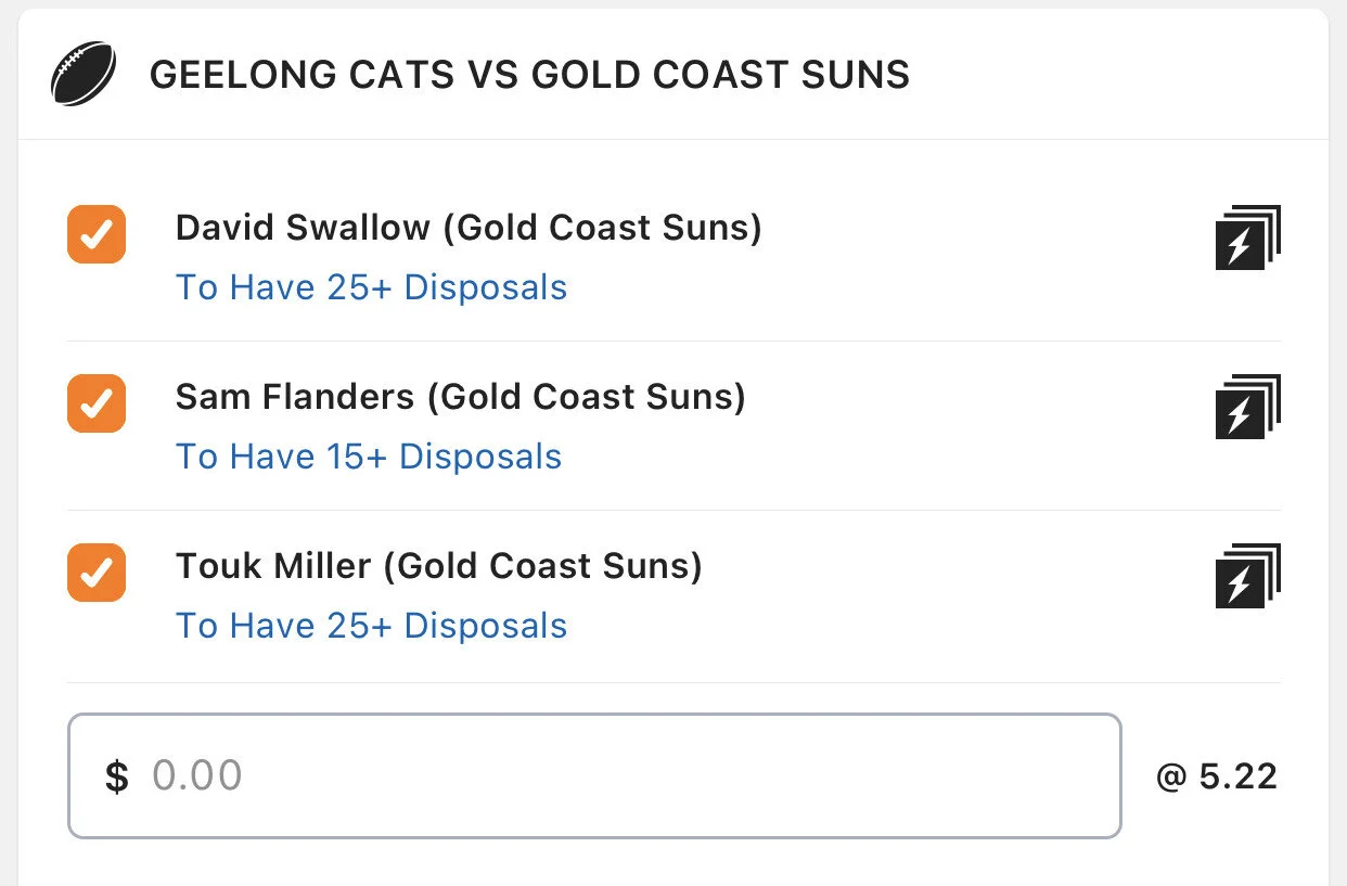 Suns SGM - Stake 1 Unit, Minimum Odds 4.4, Lads/Neds