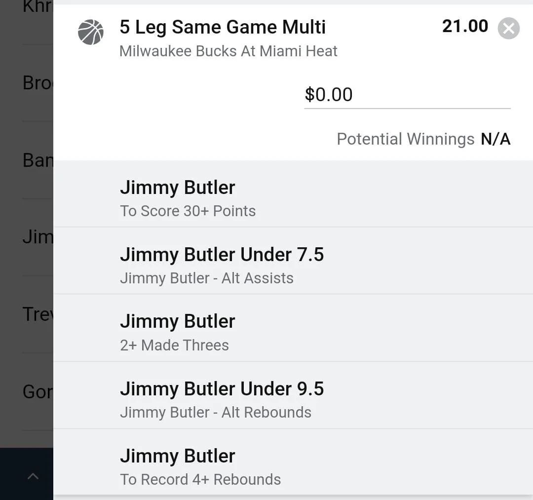 Jimmy Butler 1 unit. Take odds over $15