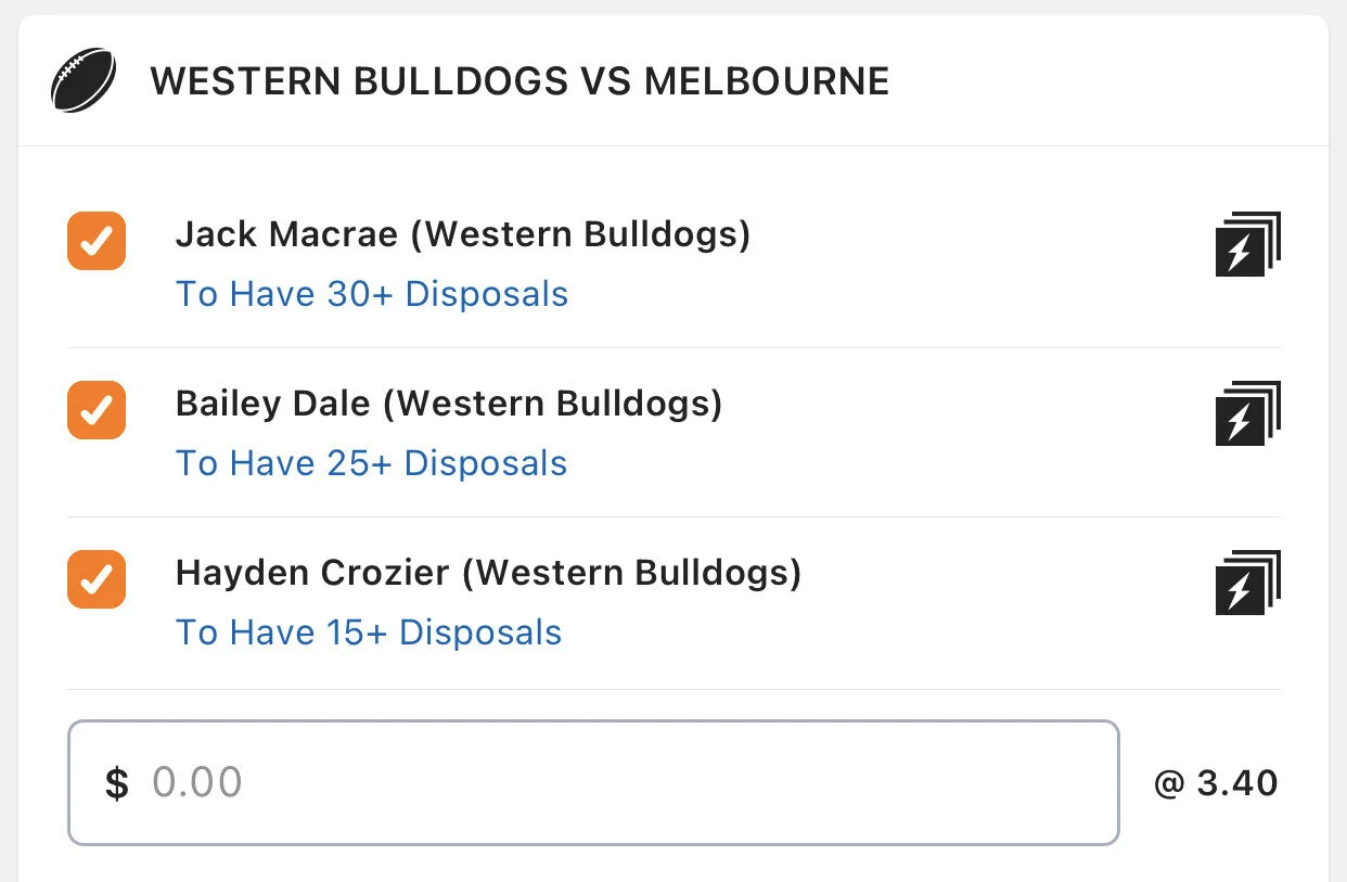 Dogs SGM - Stake 2 Units, Minimum Odds 3, Lads/Neds