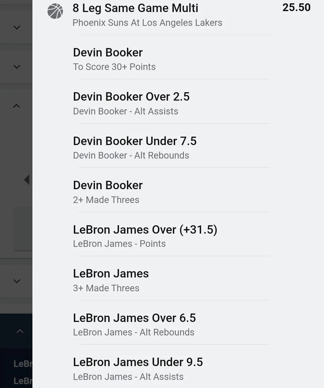 LeBron x Booker 1 unit. Take odds over $15