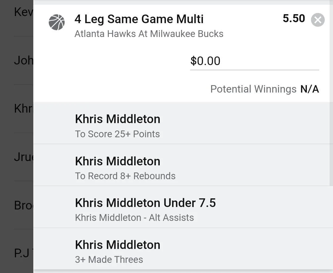 Middleton 2 units. Take odds over $4