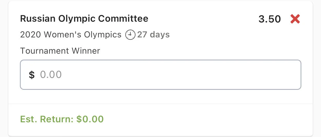 Handball Women - Russian Olympic Committee Tournament WIN - Stake 2 Units, Minimum Odds 3.2, Best Book Lads/NedsRussia, or should I say “The Russian Olympic Committee”, had a reasonably bad Euro Tournament. Still, there was a reason for that, Injuries. They have their best squad available for this, and if it weren’t for that Euro Tournament, they would be favourites for this, so you are getting value here. They are the reigning Champions, and I expect them to do it again.