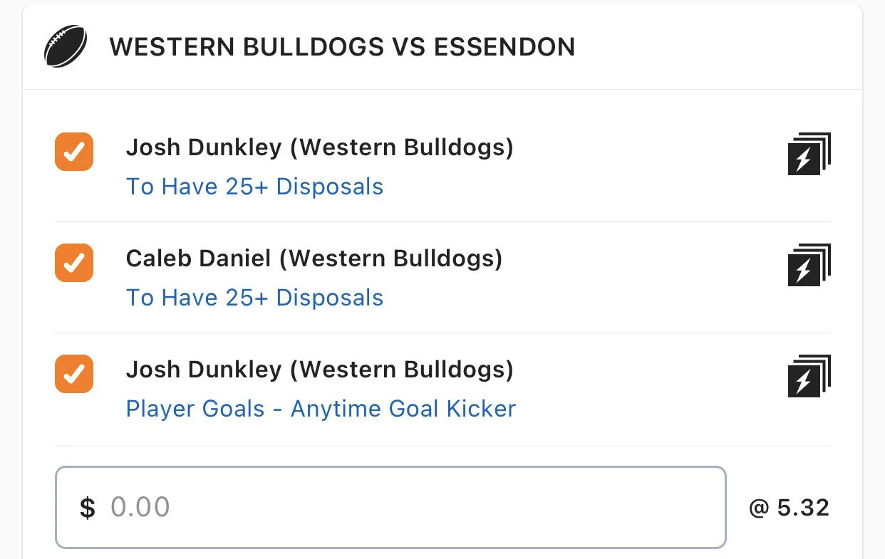 Dogs SGM - Stake 1.5 Units - Minimum Odds 4.4 - Best Book Lads/Neds