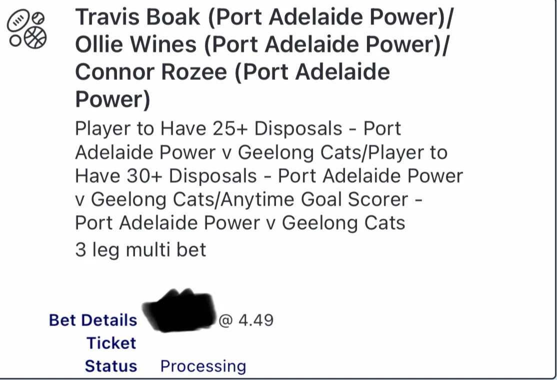 Port SGM - Stake 2 Units - Minimum Odds 4 - Best Book Topsport