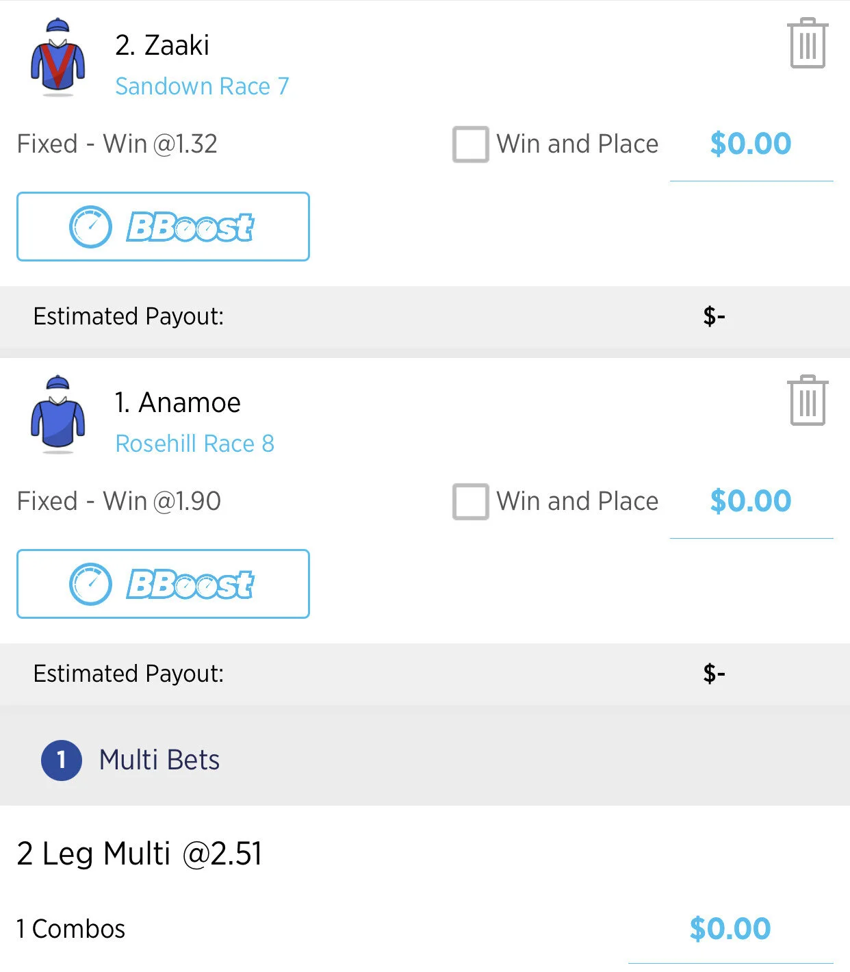 Double - Stake 3 Units - Minimum Odds 2.45 - Best Book BlueBet