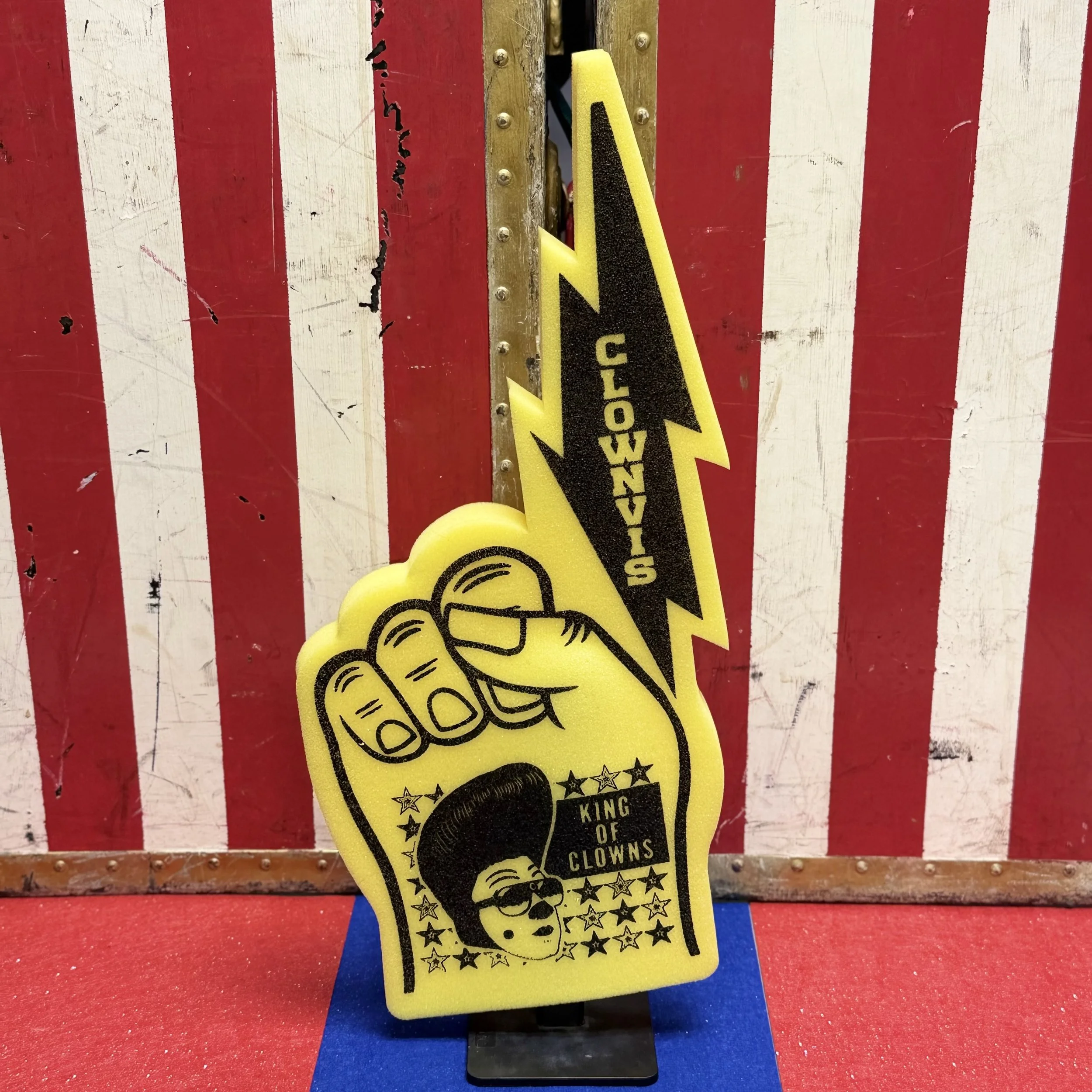 Clownvis Foam Finger!