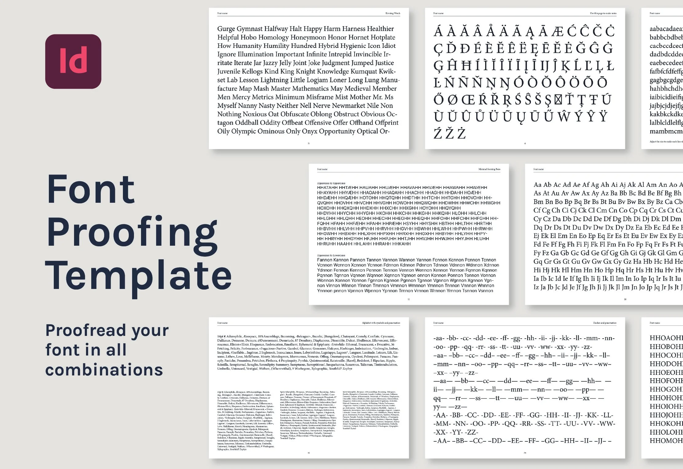 Font Template.pdf Templates | Enhance Your Workflow — Type Design Class
