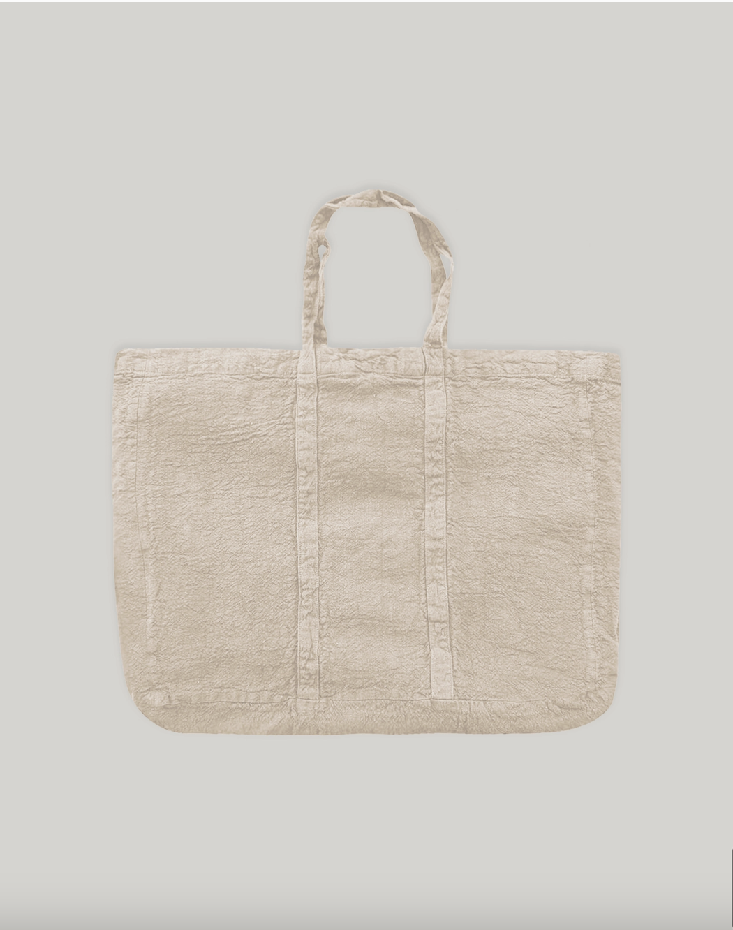 French Linen Yogi Bag //