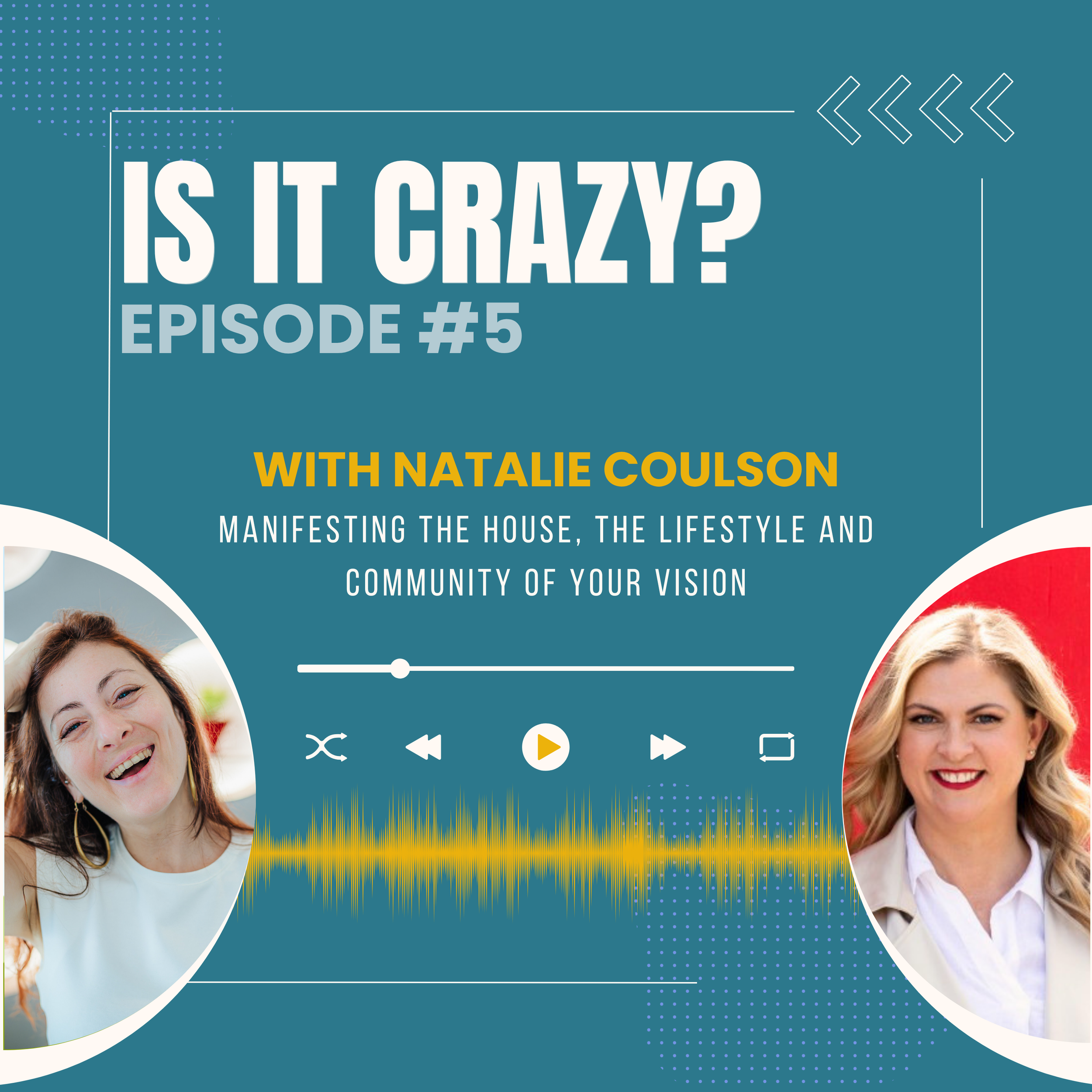 From a vision board to reality, Natalie didn't just changed her career but especially her life. How did she manifest this? Tune in to find out