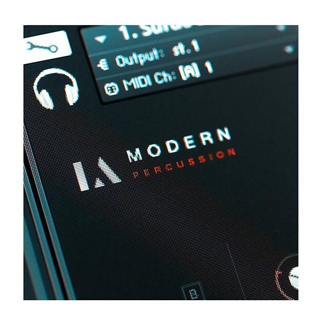 Creative direction for music technology company Audio Ollie. Brand identity, user interface design, product packaging, and marketing material design for the product LA Modern Percussion featuring Alan Meyerson.