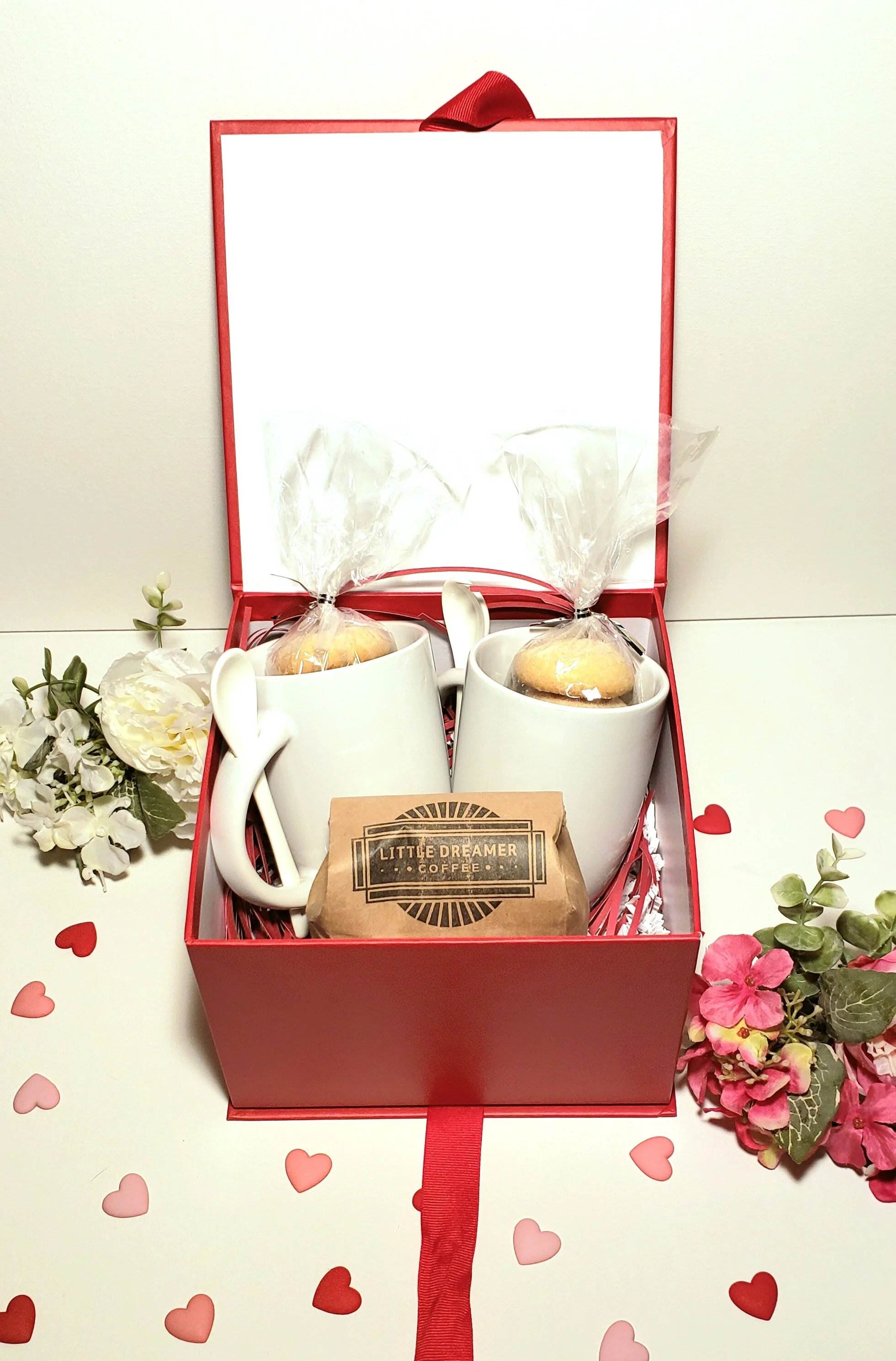 Valentine's Coffee for Two Red Box