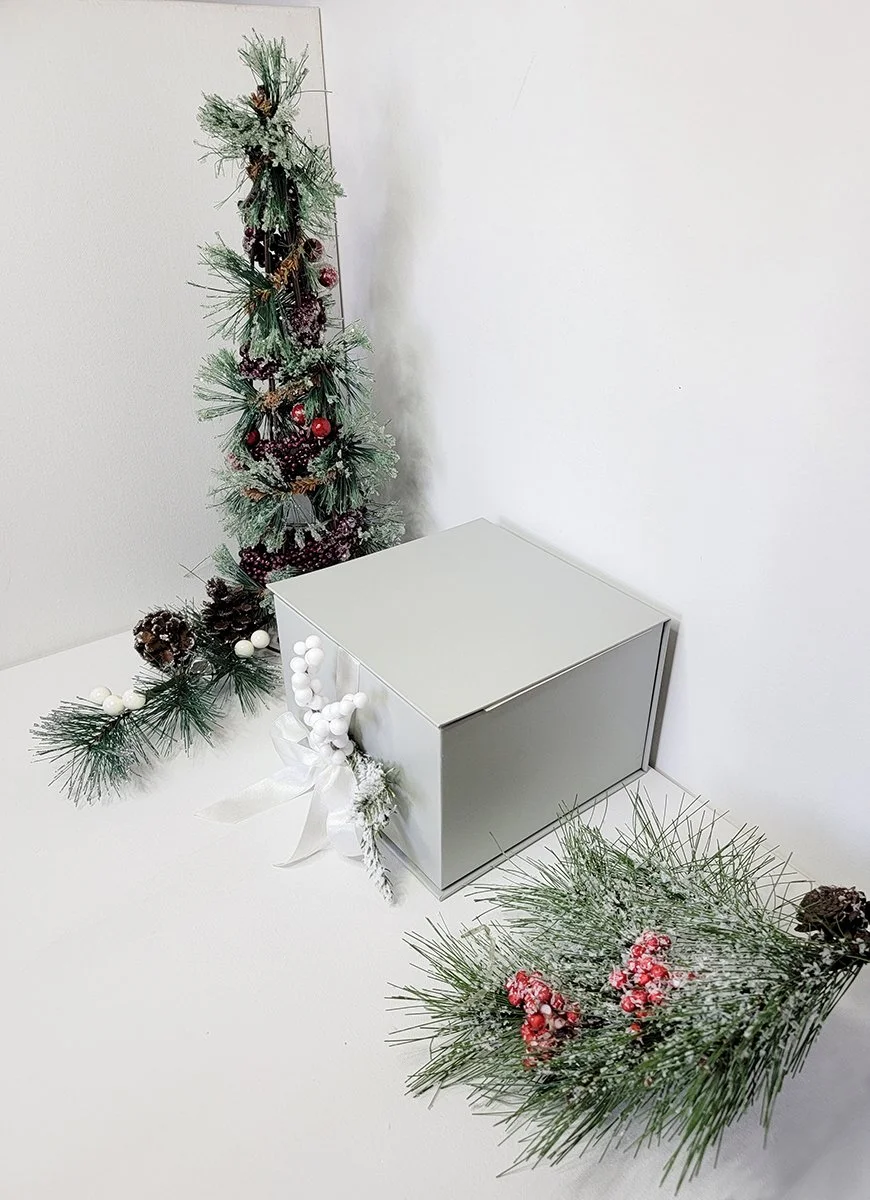 Holiday gift set with mexican hot chocolate and signature polvorones