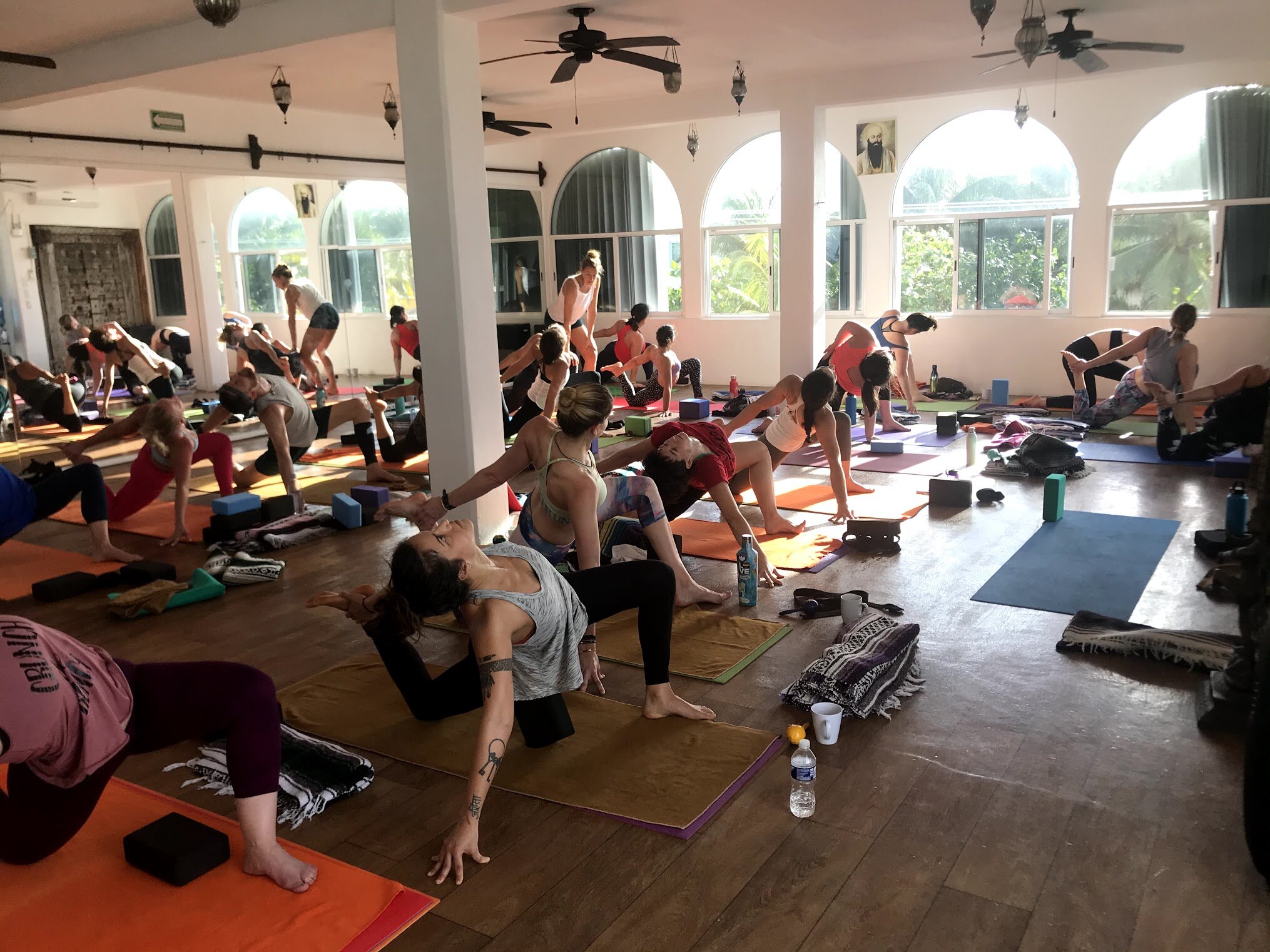 Mexico Yoga Retreat with Sarah Cook and Lily Dwyer Begg.
