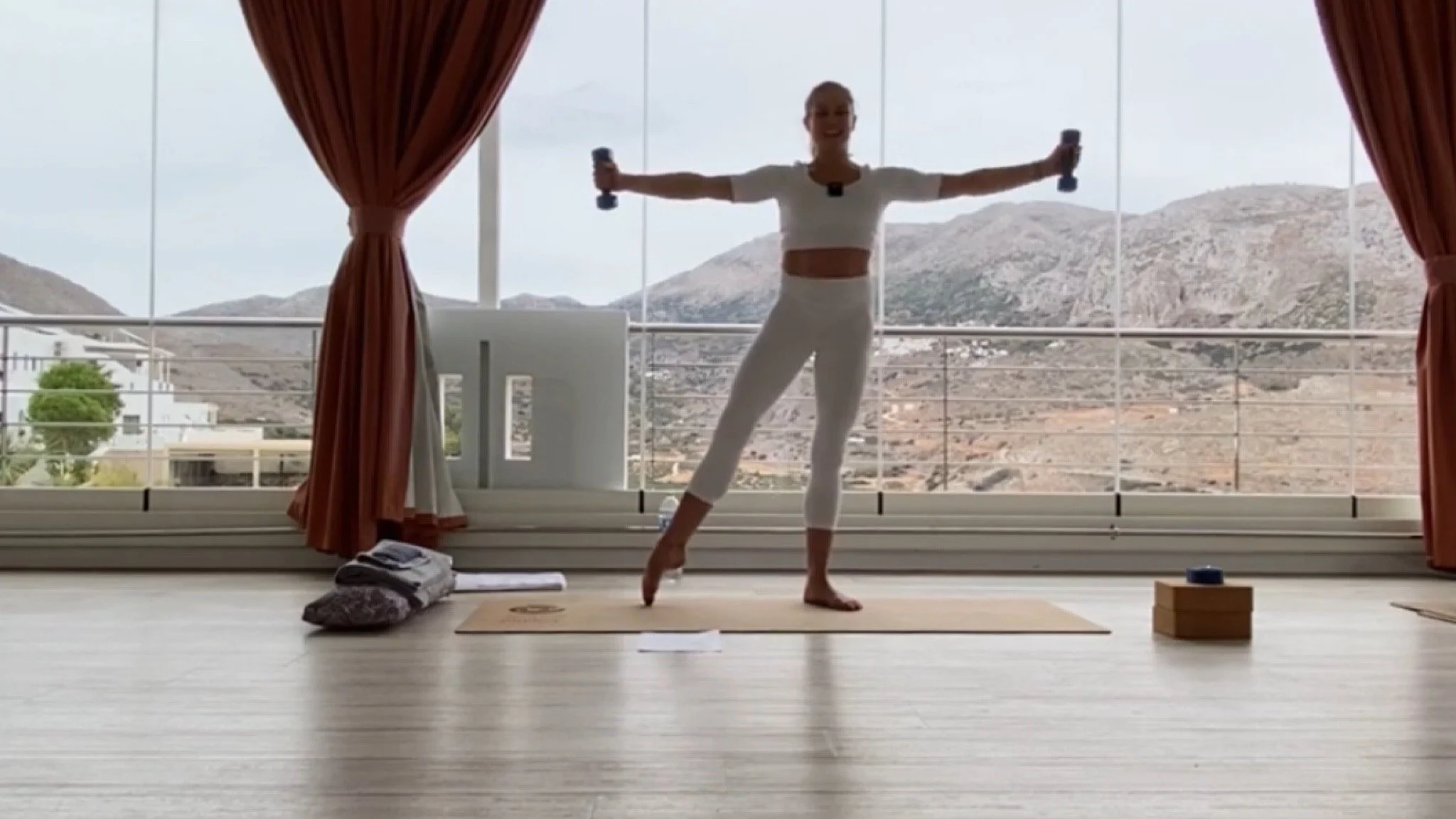 Yoga w BB Weights 9/23/22