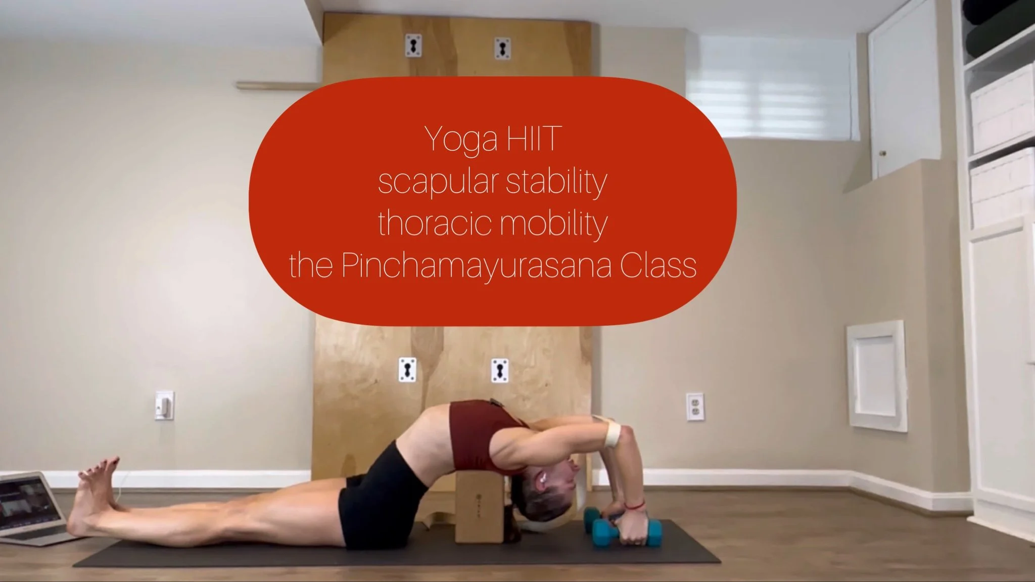 Yoga HIIT:  scapular stability and thoracic mobility
