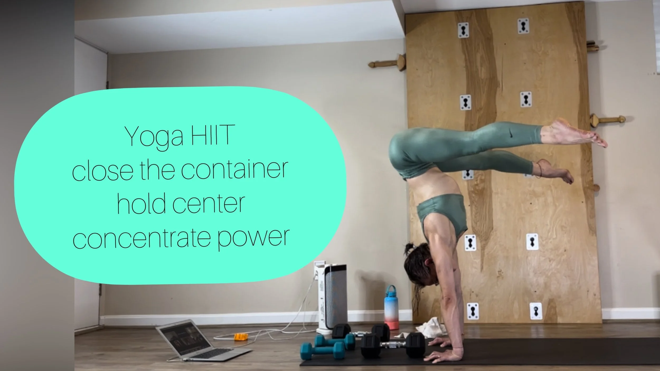 Close the Container, Hold Center, Concentrate Power.