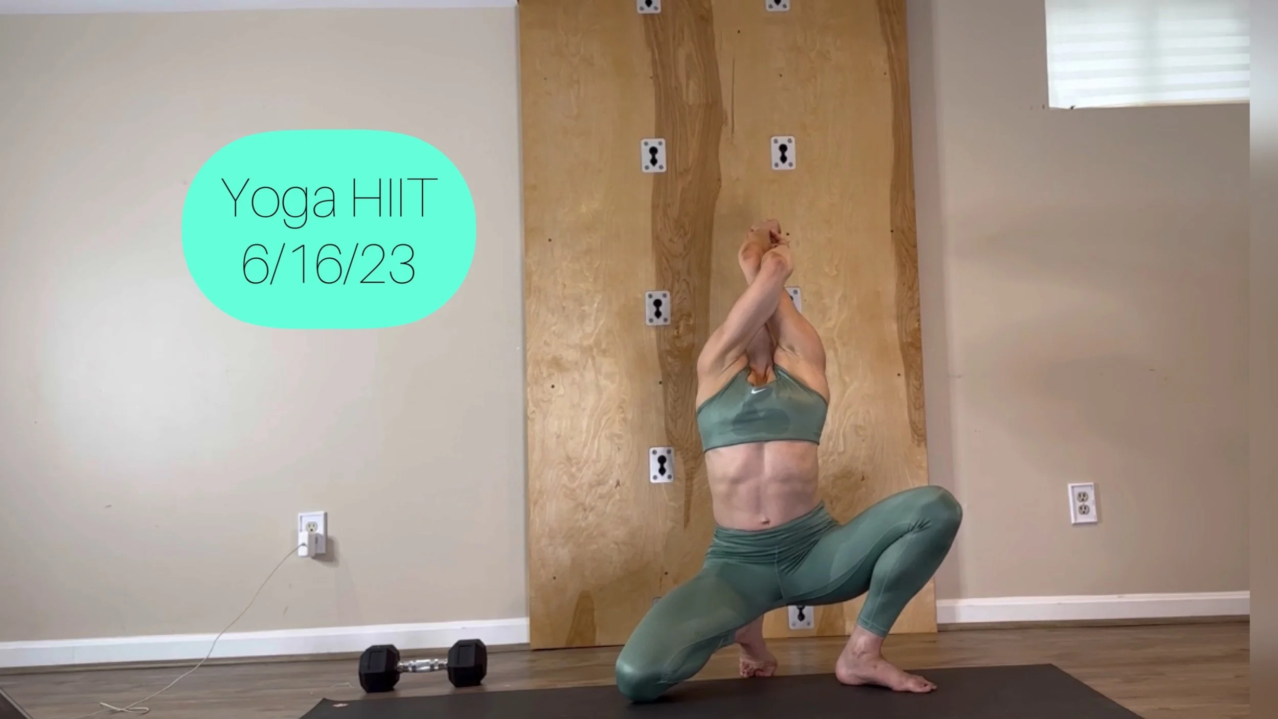 Yummy Warm Up, Long HIIT block